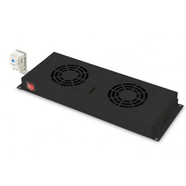 DIGITUS DN-19 FAN-2-HO-SW DIGRE037161 Unité de 2 ventilateurs pour rack 19"