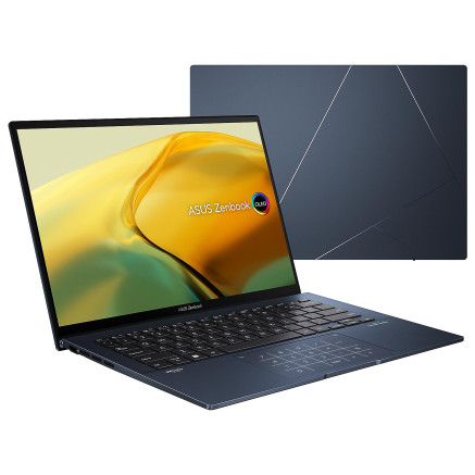 ASUNO045515 ASUS UX3402VA-KM738X (ZENBOOK 14 OLED) - 14p WQXGA+ OLED i7-13700H 16Go 1To Iris Xe Windows 11 Pro Bleu