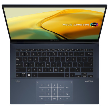 ASUNO045515 ASUS UX3402VA-KM738X (ZENBOOK 14 OLED) - 14p WQXGA+ OLED i7-13700H 16Go 1To Iris Xe Windows 11 Pro Bleu