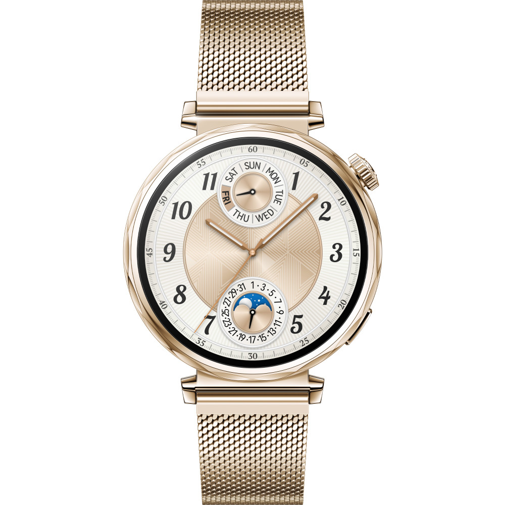 Huawei WATCH GT5 41mm 3,35 cm (1.32") AMOLED Numérique 466 x 466 pixels Or Huawei WATCH GT5 41mm 3,35 cm (1.32") AMOLED Numérique 466 x 466 pixels Or