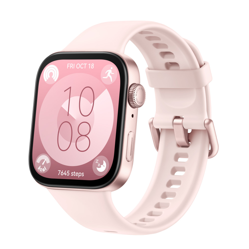 Huawei WATCH Fit 3 4,62 cm (1.82") AMOLED Numérique 408 x 480 pixels Écran tactile Rose Wifi GPS (satellite) Huawei WATCH Fit 3 4,62 cm (1.82") AMOLED Numérique 408 x 480 pixels Écran tactile Rose Wifi GPS (satellite)