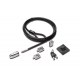 KENSINGTON K64424WW KENAEX37131 Kensington Desktop and Peripherals Standard Keyed Locking Kit 2.0