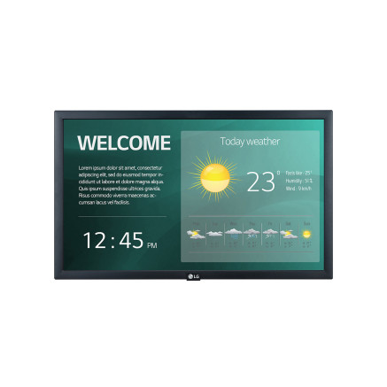 LGSTV036647 LG 22SM3G - 21.5p - LED - affichage numérique avec Pro integré 1080p FHD - Noir