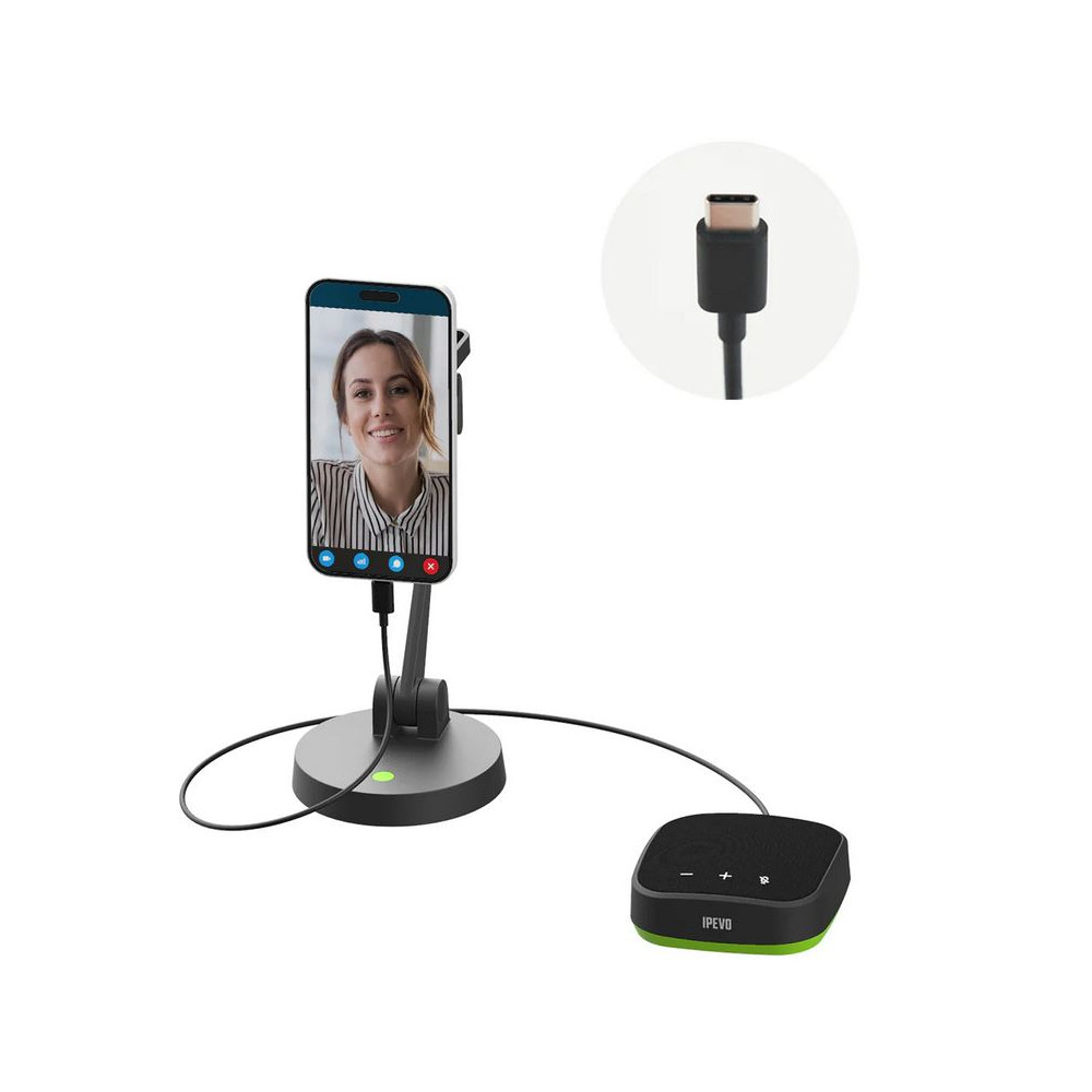 IPE00046517 IPEVO VC-A10 Haut-parleur portable avec technologie audio de pointe