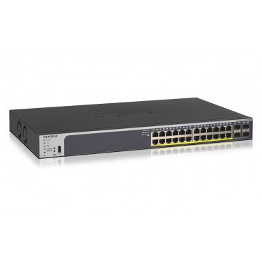 NETGEAR GS728TP-200EUS NETSW037222 GS728TP - 24p x 10/100/1000 POE+ - 4 SFP