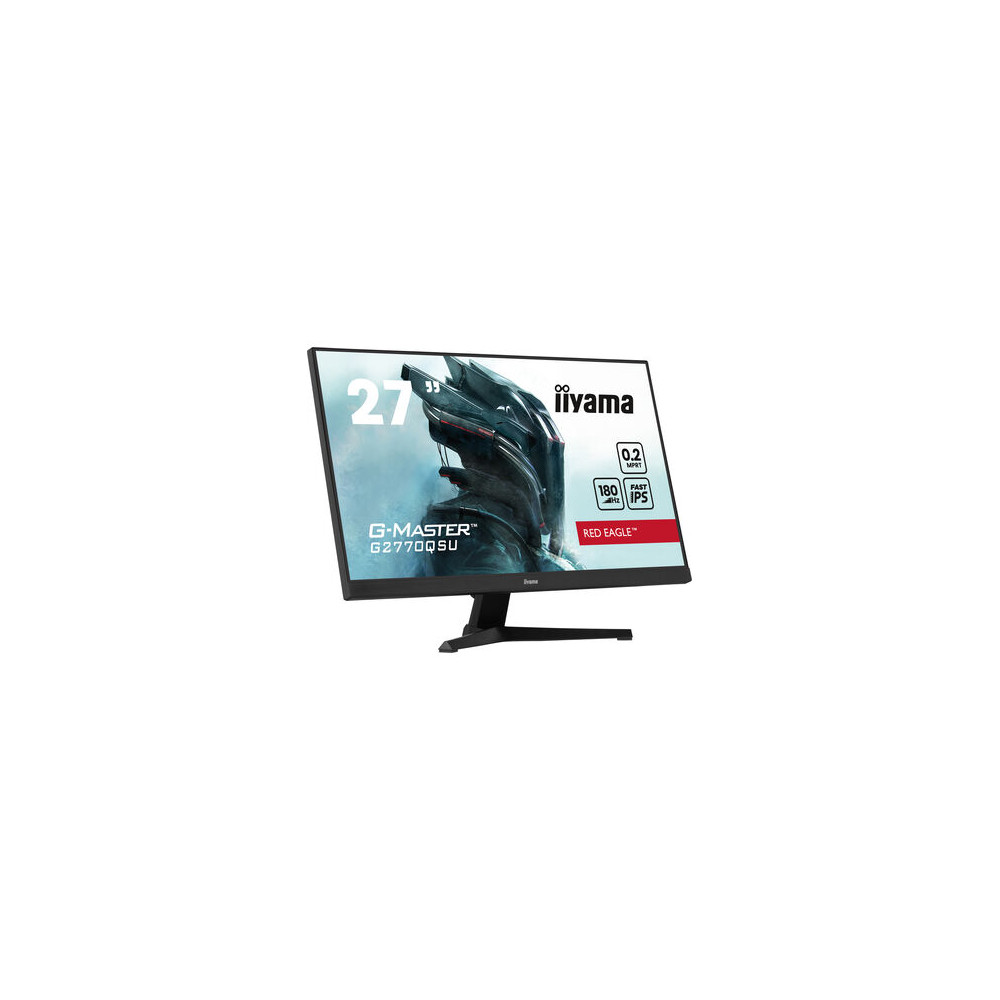 IIYEC046088 IIYAMA G2770QSU-B6 - 27p F-IPS 2560x1440 180Hz 0,2ms 400cd/m² HDMI/DP 2x2W 4xUSB Noir