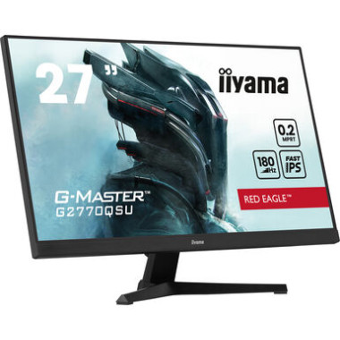 IIYEC046088 IIYAMA G2770QSU-B6 - 27p F-IPS 2560x1440 180Hz 0,2ms 400cd/m² HDMI/DP 2x2W 4xUSB Noir