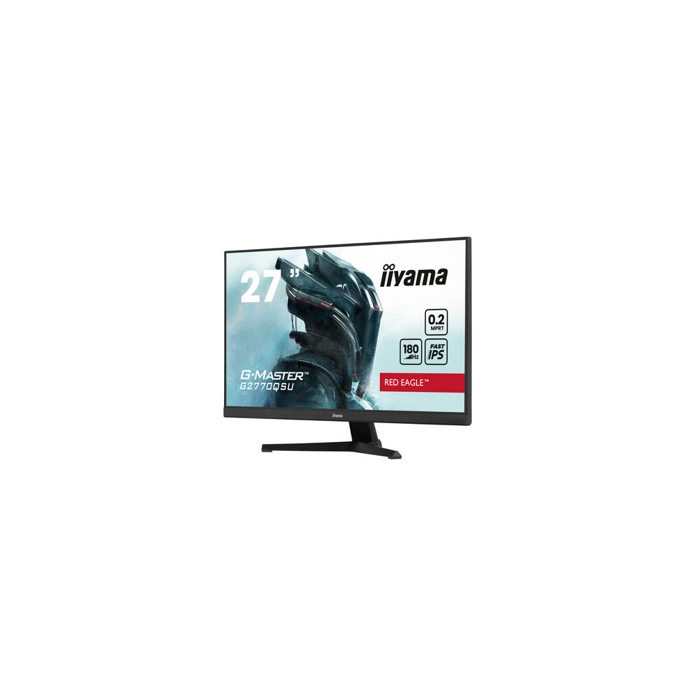 IIYEC046088 IIYAMA G2770QSU-B6 - 27p F-IPS 2560x1440 180Hz 0,2ms 400cd/m² HDMI/DP 2x2W 4xUSB Noir