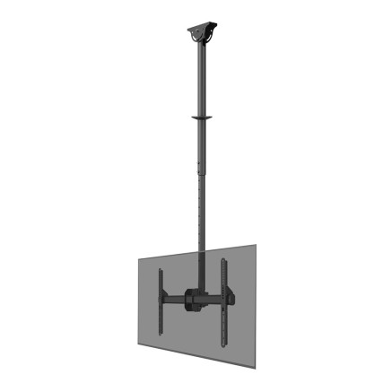 Neomounts CL35-440BL16L Support de plafond pour écran de 37-70" - h 106-156 cm