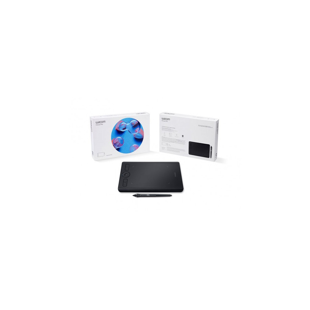 Wacom Intuos Pro S tablette graphique Noir 160 x 100 mm