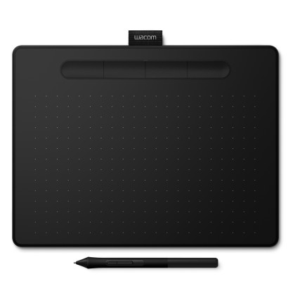 Wacom Intuos M Bluetooth tablette graphique Noir 2540 lpi 216 x 135 mm USB Bluetooth