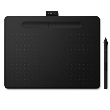 Wacom Intuos M Bluetooth tablette graphique Noir 2540 lpi 216 x 135 mm USB Bluetooth
