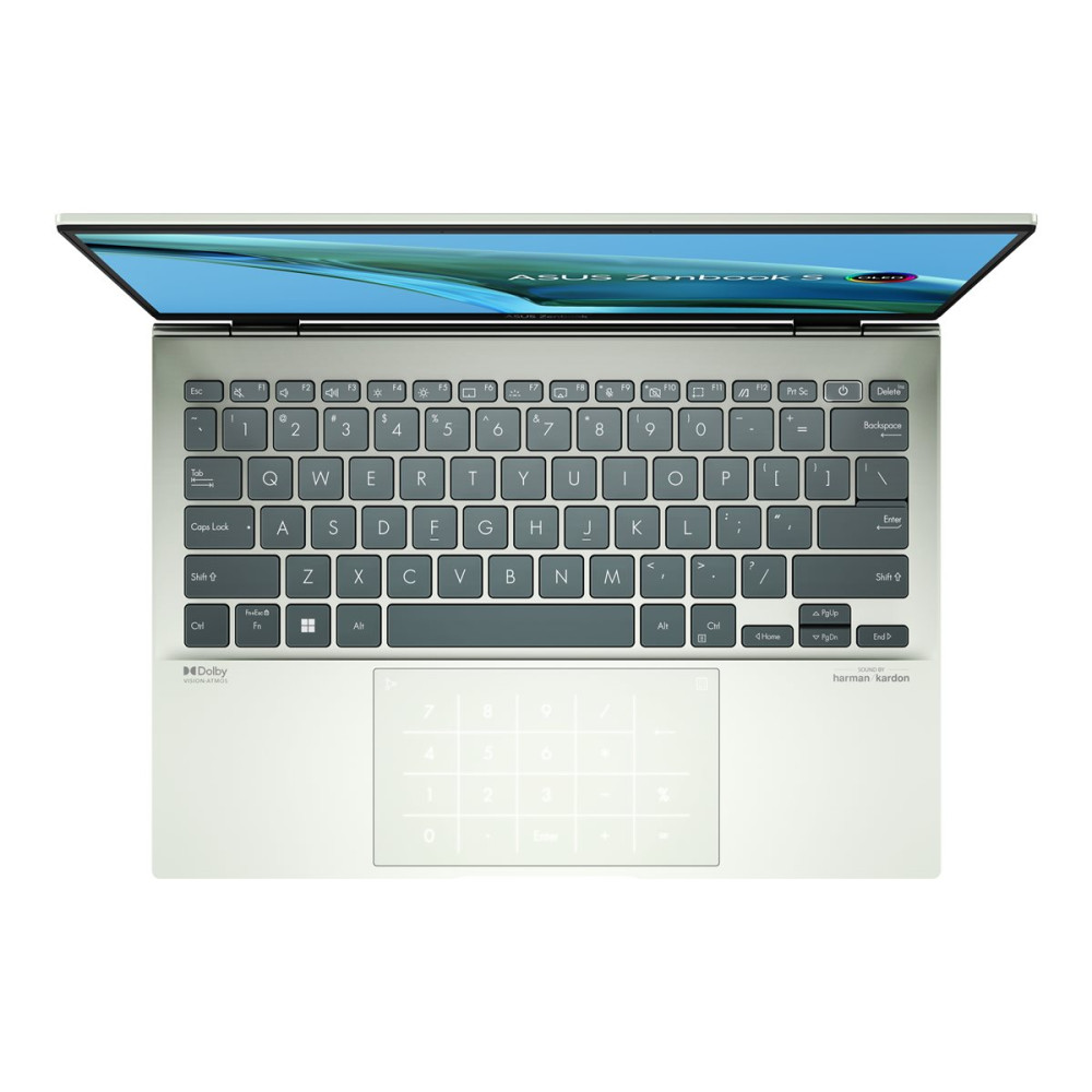 ASU00046692 ASUS UX5406SA-PV387X (Zenbook S) - 14p OLED WQXGA+ U7-258V 32Go 1To ARC Windows 11 Pro Blanc