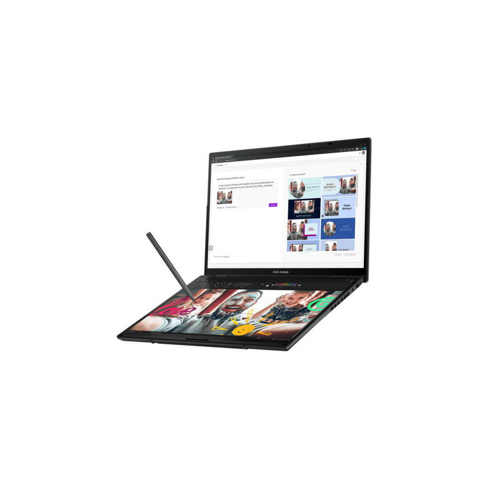 ASUNO045953 ASUS UX8406CA-PZ172X (Zenbook Duo) - 14.5p 2.8K OLED U9-285H 16Go 1To ARC Windows 11 Pro Gris