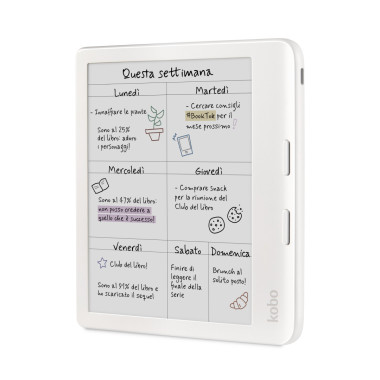 Rakuten Kobo Libra Colour Liseuse Écran tactile 32 Go Wifi Blanc