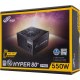 FSP (Fortron) PPA55O52OO FORAL034089 HYPER 80+ PRO 550W Boîte - 80+ White - PFC Actif - Alim CPU : 4+4 x1 -