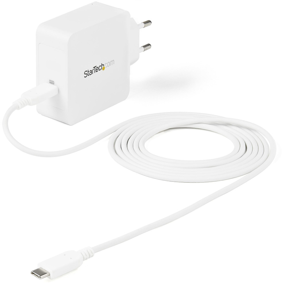 StarTech.com Chargeur Mural USB C - Chargeur USB C pour Ordinateur Portable 60W PD - Câble de 2m - Adaptateur Secteur Universel StarTech.com Chargeur Mural USB C - Chargeur USB C pour Ordinateur Portable 60W PD - Câble de 2m - Adaptateur Secteur Universel