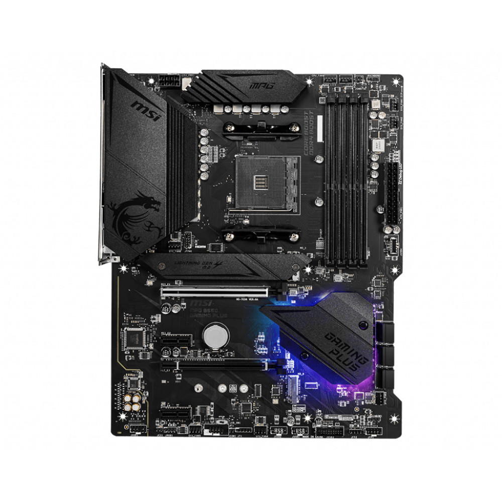 MSI MPG B550 Gaming Plus AMD B550 Emplacement AM4 ATX MSI MPG B550 Gaming Plus AMD B550 Emplacement AM4 ATX