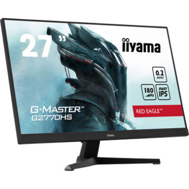 IIYEC046089 IIYAMA G2770HS-B1 - 27p F-IPS FHD 180Hz 0,2ms 350cd/m² HDMI/DP 2x2W Noir