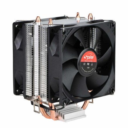 SPI00046598 Spire Frontier Dual Heat Pipe - Refroidisseur CPU - 2x ventilateurs 90cm - Intel / AMD