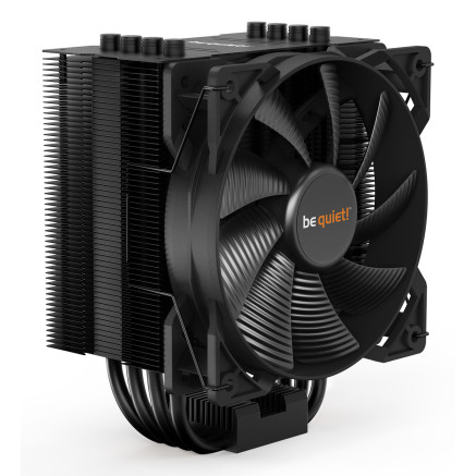 be quiet! Pure Rock 2 Black | Ventirad mono tour, noir, socket Intel et AMD