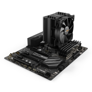 be quiet! Pure Rock 2 Black | Ventirad mono tour, noir, socket Intel et AMD