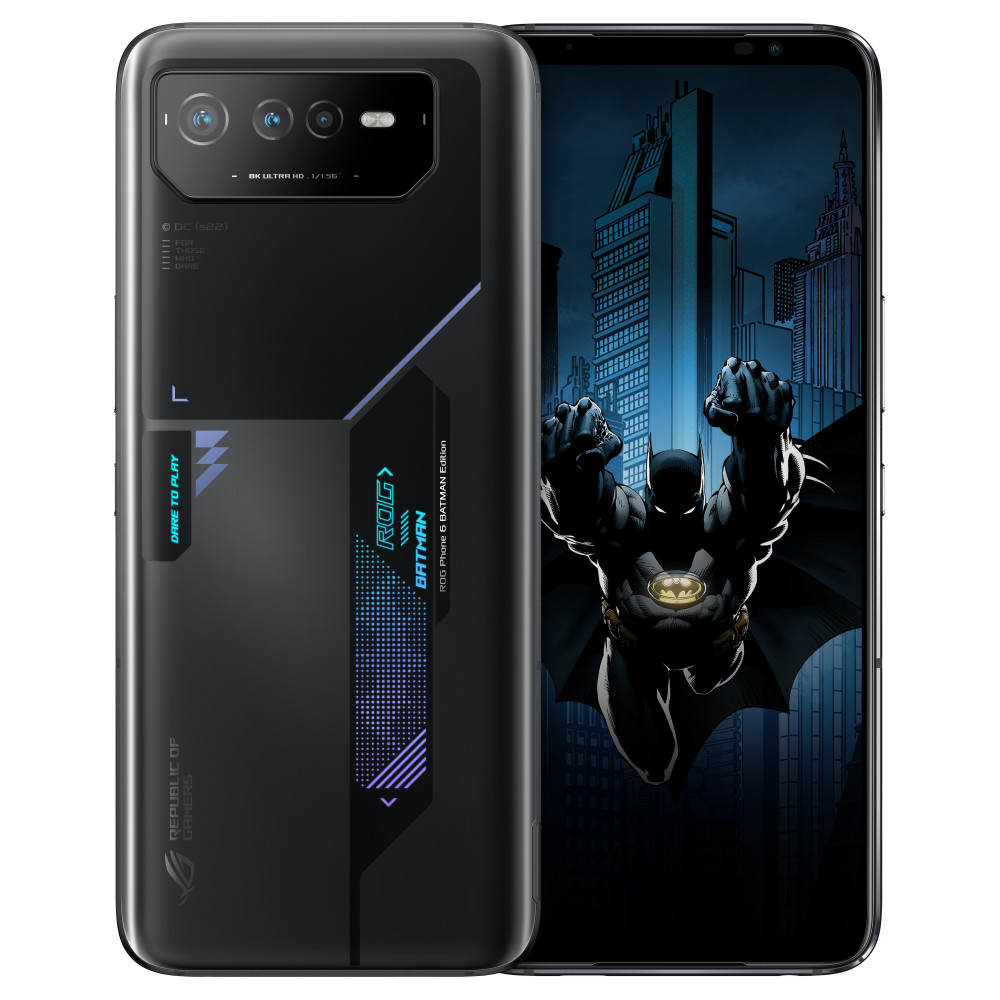 ASUS ROG Phone 6 AI2203-5B028E1 17,2 cm (6.78") Double SIM Android 12 5G USB Type-C 12 Go 256 Go 6000 mAh Noir ASUS ROG Phone 6 AI2203-5B028E1 17,2 cm (6.78") Double SIM Android 12 5G USB Type-C 12 Go 256 Go 6000 mAh Noir
