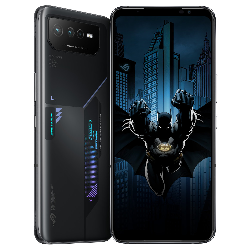 ASUS ROG Phone 6 AI2203-5B028E1 17,2 cm (6.78") Double SIM Android 12 5G USB Type-C 12 Go 256 Go 6000 mAh Noir