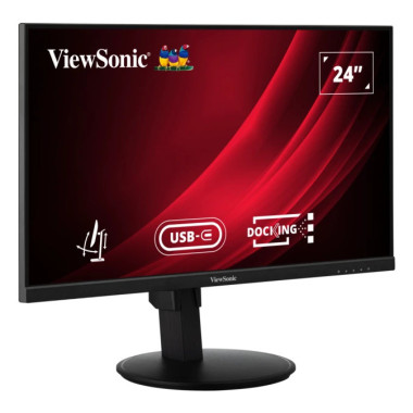 Viewsonic VG Series VG2409U-2 écran plat de PC 60,5 cm (23.8") 1920 x 1080 pixels Full HD LED Noir