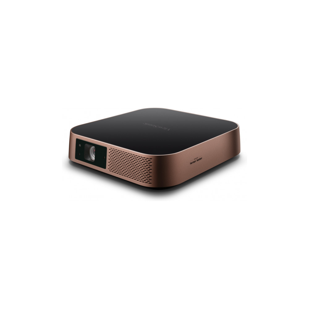 Viewsonic M2 vidéo-projecteur Projecteur à focale courte 1200 ANSI lumens LED 1080p (1920x1080) Compatibilité 3D Noir, Or Viewsonic M2 vidéo-projecteur Projecteur à focale courte 1200 ANSI lumens LED 1080p (1920x1080) Compatibilité 3D Noir, Or