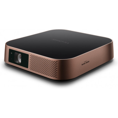 Viewsonic M2 vidéo-projecteur Projecteur à focale courte 1200 ANSI lumens LED 1080p (1920x1080) Compatibilité 3D Noir, Or