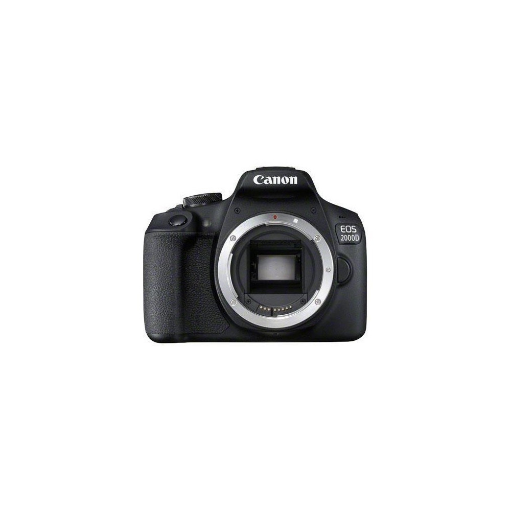 Canon EOS 2000D + EF-S 18-55mm f 3.5-5.6 III Kit d'appareil-photo SLR 24,1 MP CMOS 6000 x 4000 pixels Noir