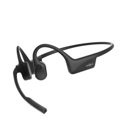 SHOKZ C110-AI-BK-EN écouteur casque Sans fil Crochets auriculaires Bureau Centre d'appels Bluetooth Noir