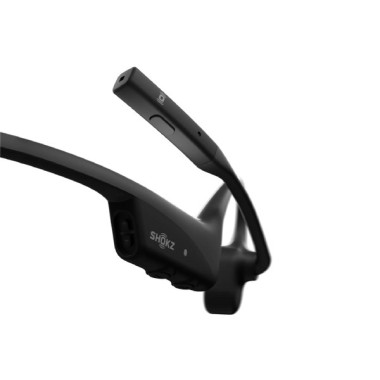 SHOKZ C110-AI-BK-EN écouteur casque Sans fil Crochets auriculaires Bureau Centre d'appels Bluetooth Noir