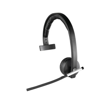 Logitech H820e Casque Sans fil Arceau Bureau Centre d'appels Socle de chargement Noir