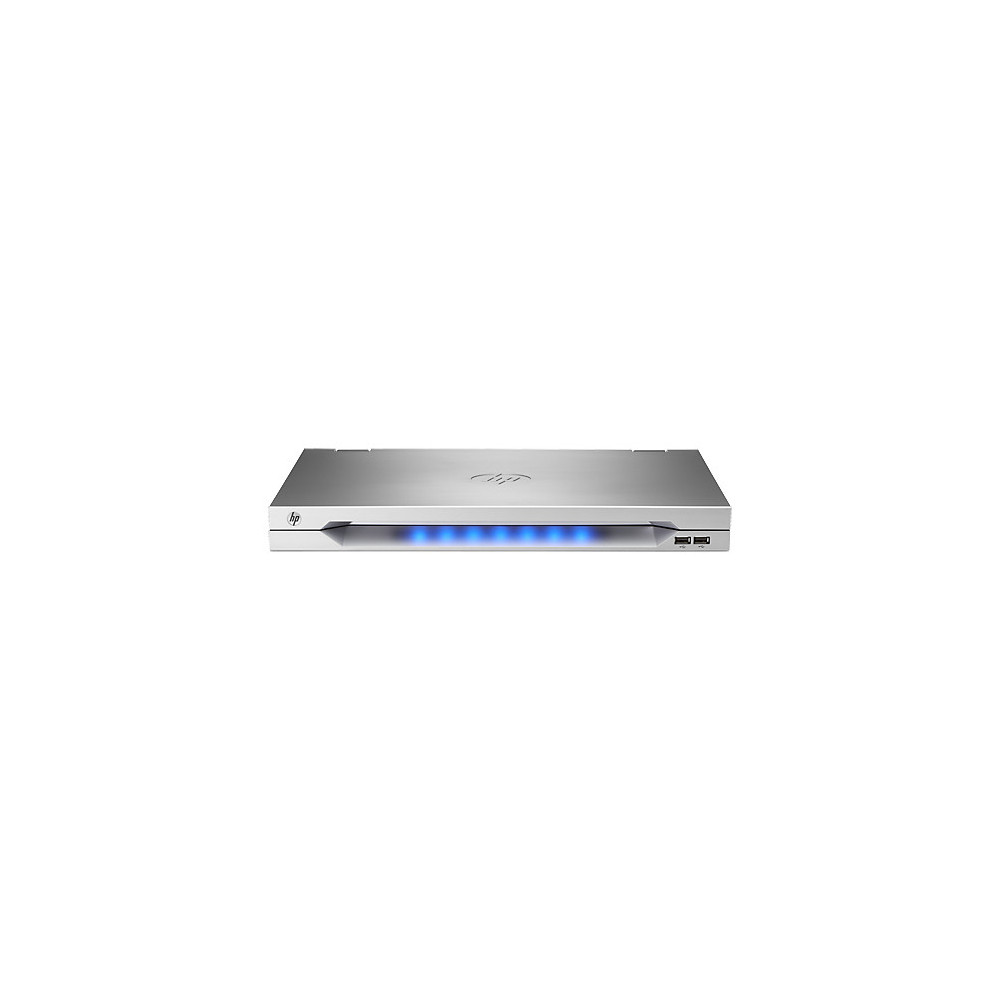 HPE LCD8500 1U FR Rackmount Console Kit support d'ordinateurs 47 cm (18.5") 1600 x 1200 pixels Argent