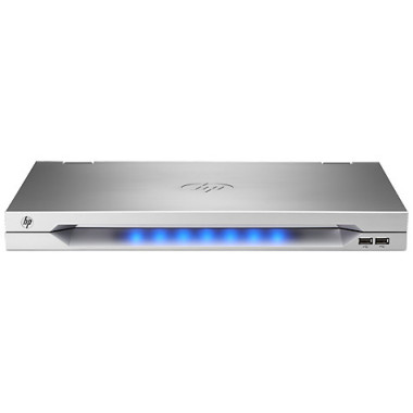 HPE LCD8500 1U FR Rackmount Console Kit support d'ordinateurs 47 cm (18.5") 1600 x 1200 pixels Argent