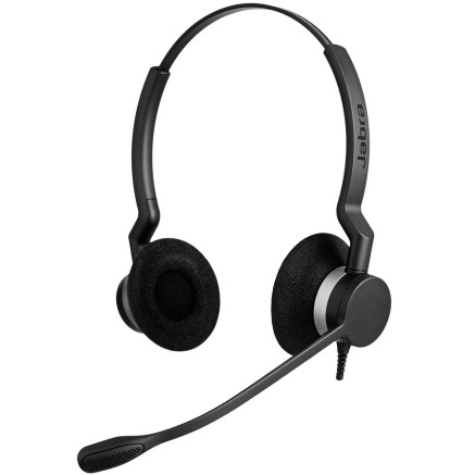 Jabra 2309-820-104 écouteur casque Avec fil Arceau Bureau Centre d'appels Bluetooth Noir