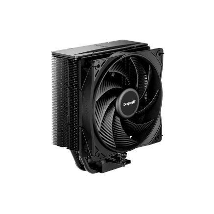 be quiet! PURE ROCK 3 Black | Ventirad mono tour, socket Intel et AMD