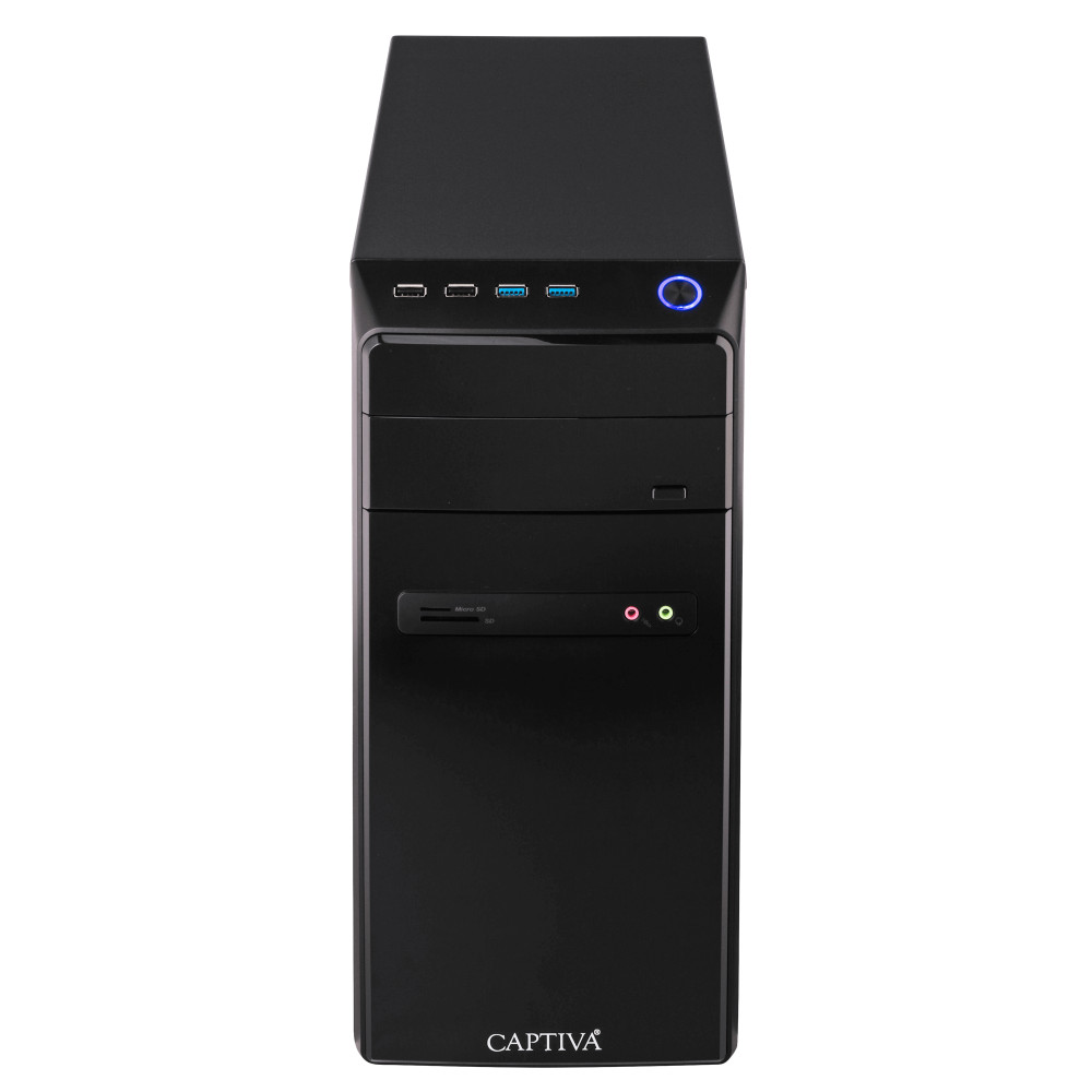 CAPTIVA Power Starter I84-355 Intel® Core™ i5 i5-12400 16 Go DDR4-SDRAM 1 To SSD Windows 11 Home Midi Tower PC Noir