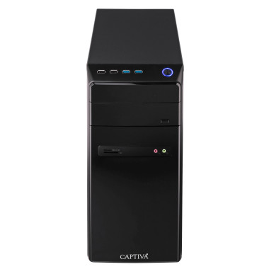 CAPTIVA Power Starter I84-355 Intel® Core™ i5 i5-12400 16 Go DDR4-SDRAM 1 To SSD Windows 11 Home Midi Tower PC Noir