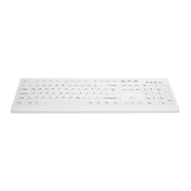 CHERRY AK-C8100F-U1-W GE clavier Médical USB QWERTZ Allemand Blanc