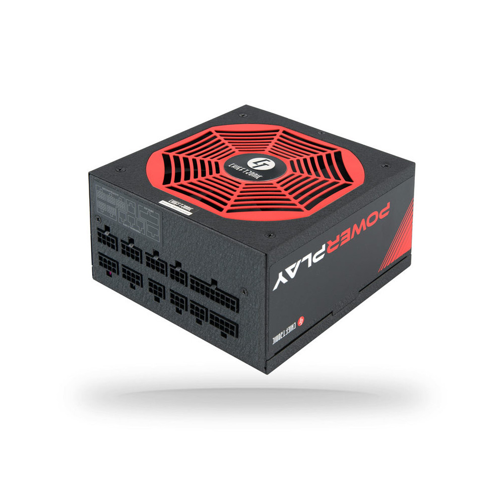 Chieftec PowerPlay unité d'alimentation d'énergie 1050 W 20+4 pin ATX PS 2 Noir, Rouge Chieftec PowerPlay unité d'alimentation d'énergie 1050 W 20+4 pin ATX PS 2 Noir, Rouge