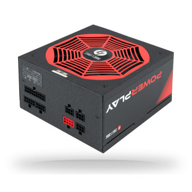 Chieftec PowerPlay unité d'alimentation d'énergie 550 W 20+4 pin ATX PS 2 Noir, Rouge