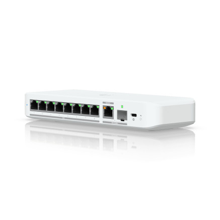 Ubiquiti UniFi Flex 2.5G Géré L2 2.5G Ethernet (100 1000 2500) Connexion Ethernet, supportant l'alimentation via ce port (PoE)