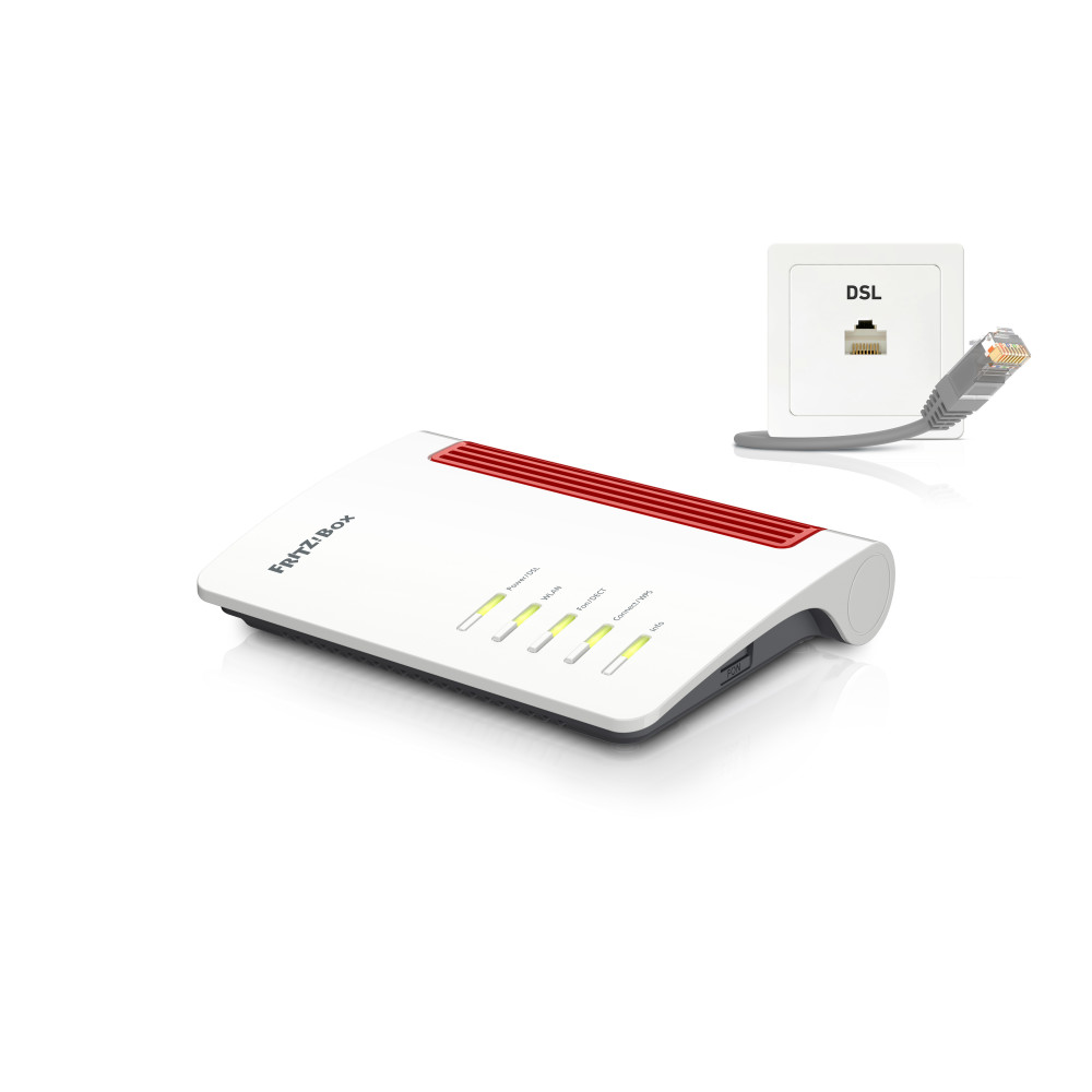 FRITZ!Box 7530 routeur sans fil Gigabit Ethernet Bi-bande (2,4 GHz 5 GHz) Noir, Rouge, Blanc FRITZ!Box 7530 routeur sans fil Gigabit Ethernet Bi-bande (2,4 GHz 5 GHz) Noir, Rouge, Blanc