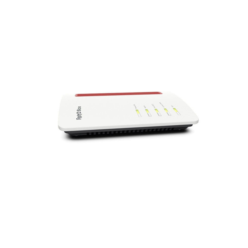 FRITZ!Box 7530 routeur sans fil Gigabit Ethernet Bi-bande (2,4 GHz   5 GHz) Noir, Rouge, Blanc