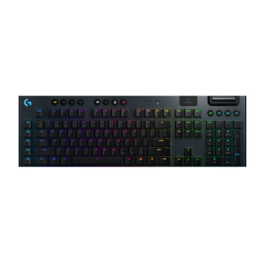 Logitech G 920-008903 clavier Jouer RF sans fil + Bluetooth QWERTZ Allemand Charbon