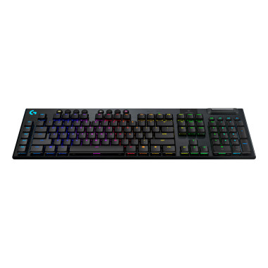 Logitech G 920-008903 clavier Jouer RF sans fil + Bluetooth QWERTZ Allemand Charbon