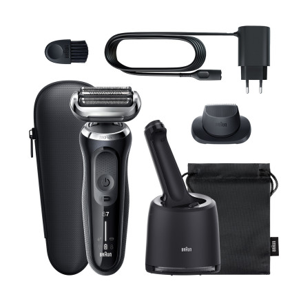 Braun Series 7 71-N7200cc Rasoir à grille Tondeuse Noir